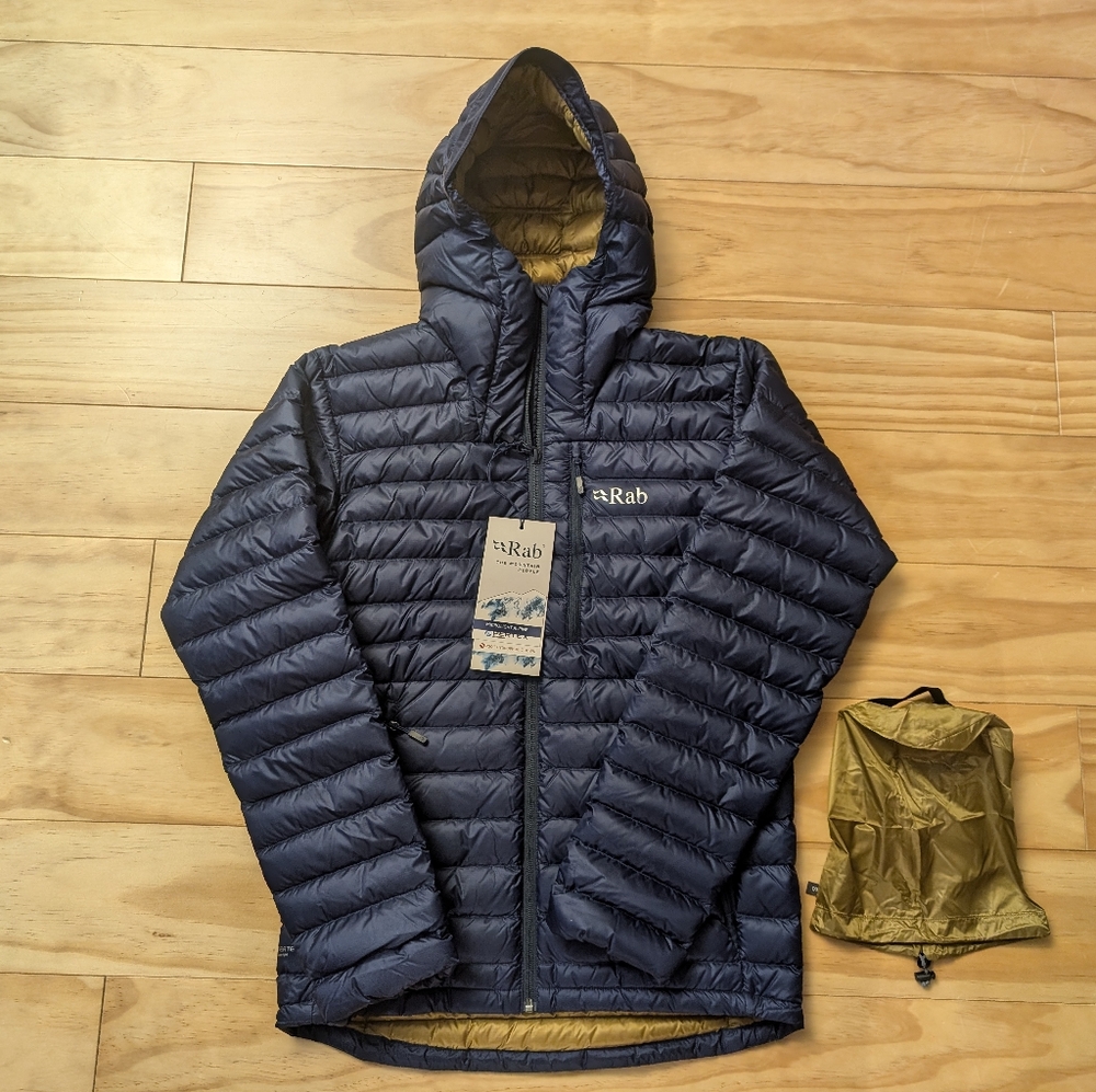 NWT Rab Microlight Men's Alpine Down Jacket